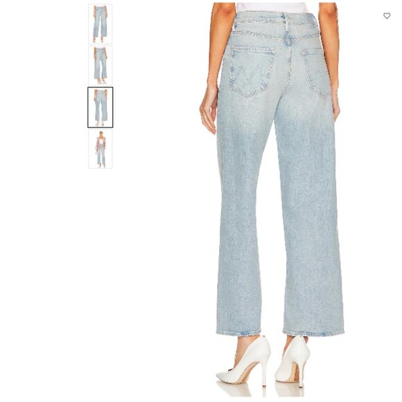 MOTHER | High Waisted Spinner Skim Jeans (Pre-Party) Size 32 NWT - Picture 3 of 4